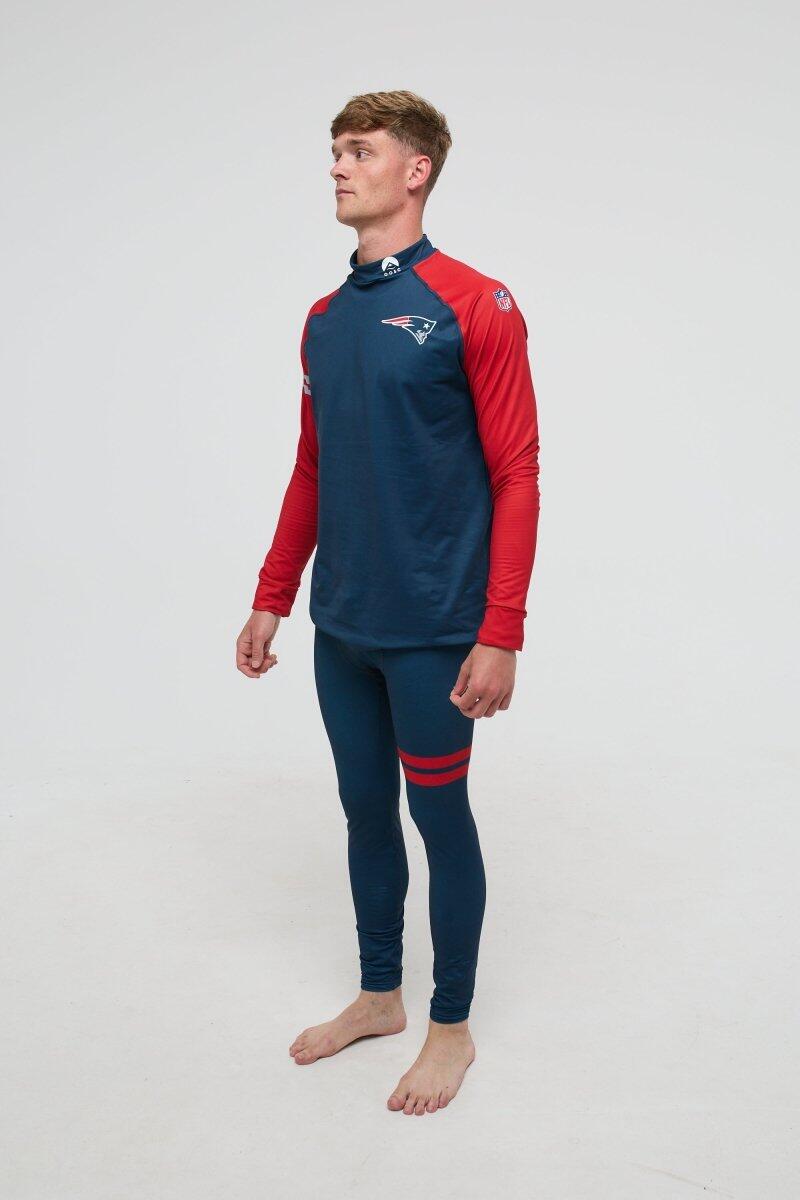 Heren Ski Functioneel Shirt Thermisch NFL New England Patriots 4/5