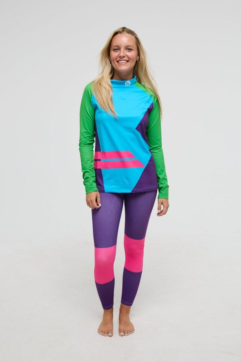 Dames Ski Functioneel Shirt Thermisch Powder Hound 3/4