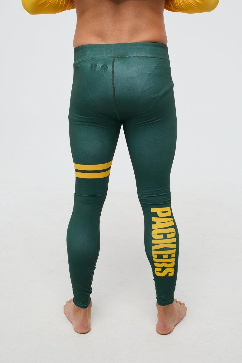 Homme Ski Sous-vêtement Bas Thermique NFL Green Bay Packers 2/6