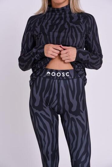 Legginsy termoaktywne - Black Tiger damskie