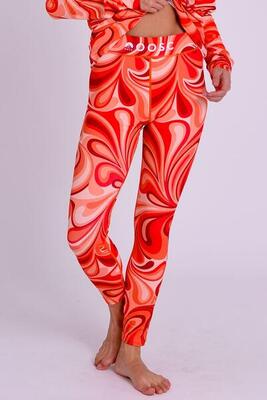Dames ski functionele legging thermisch shagadelic baby
