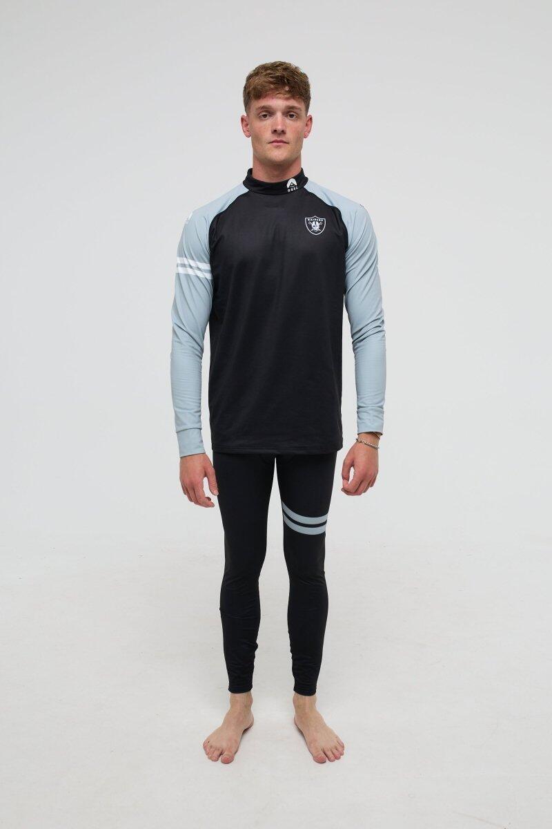 Homme Ski Sous-vêtement Bas Thermique NFL Las Vegas Raiders 3/5