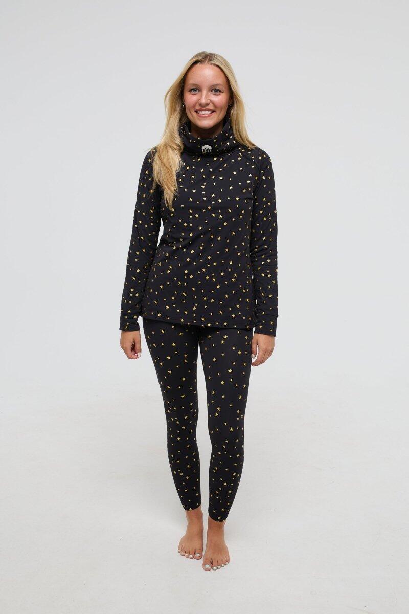 Femme Ski Legging Thermique Shining Star 3/4