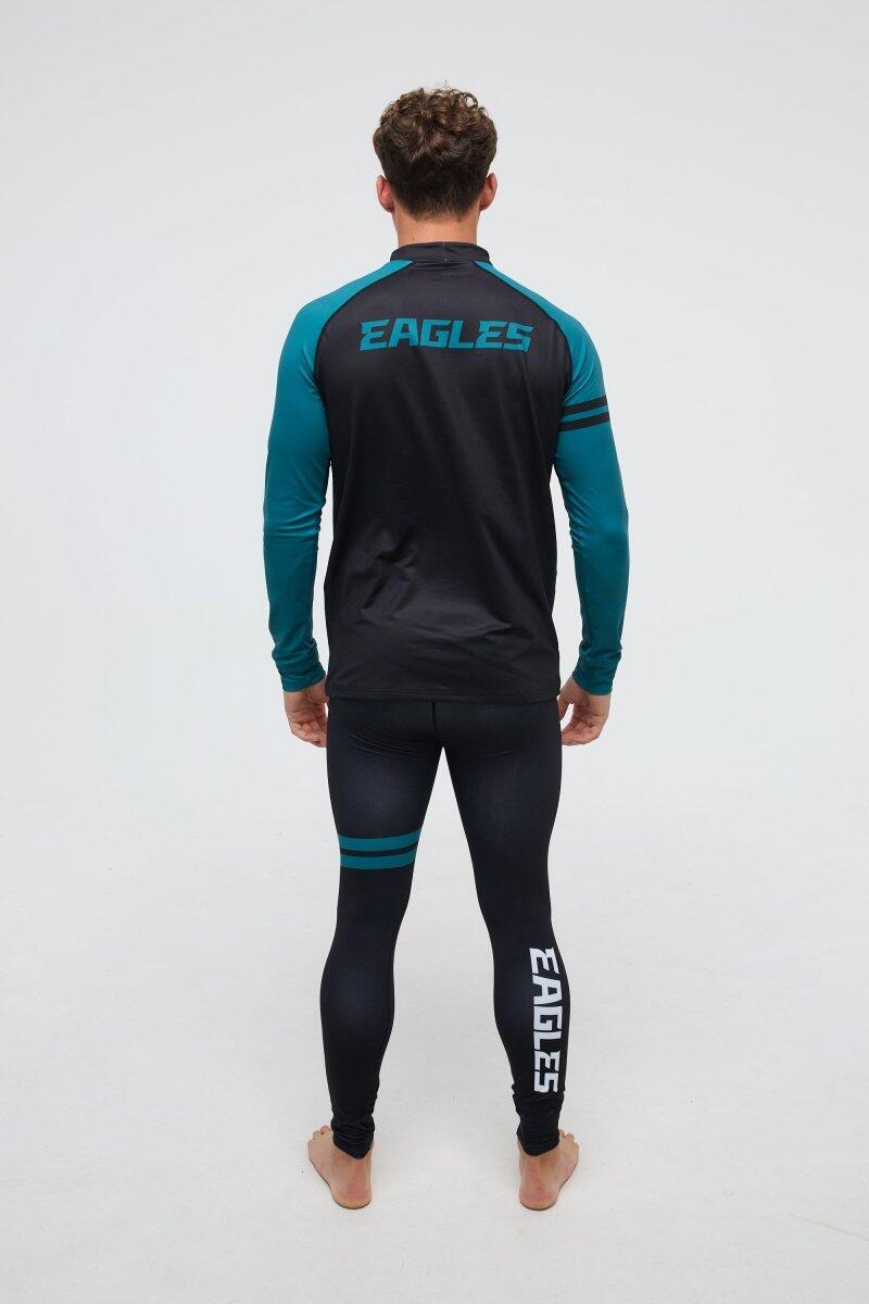 Homme Ski Sous-vêtement Haut Thermique NFL Philadelphia Eagles 4/7