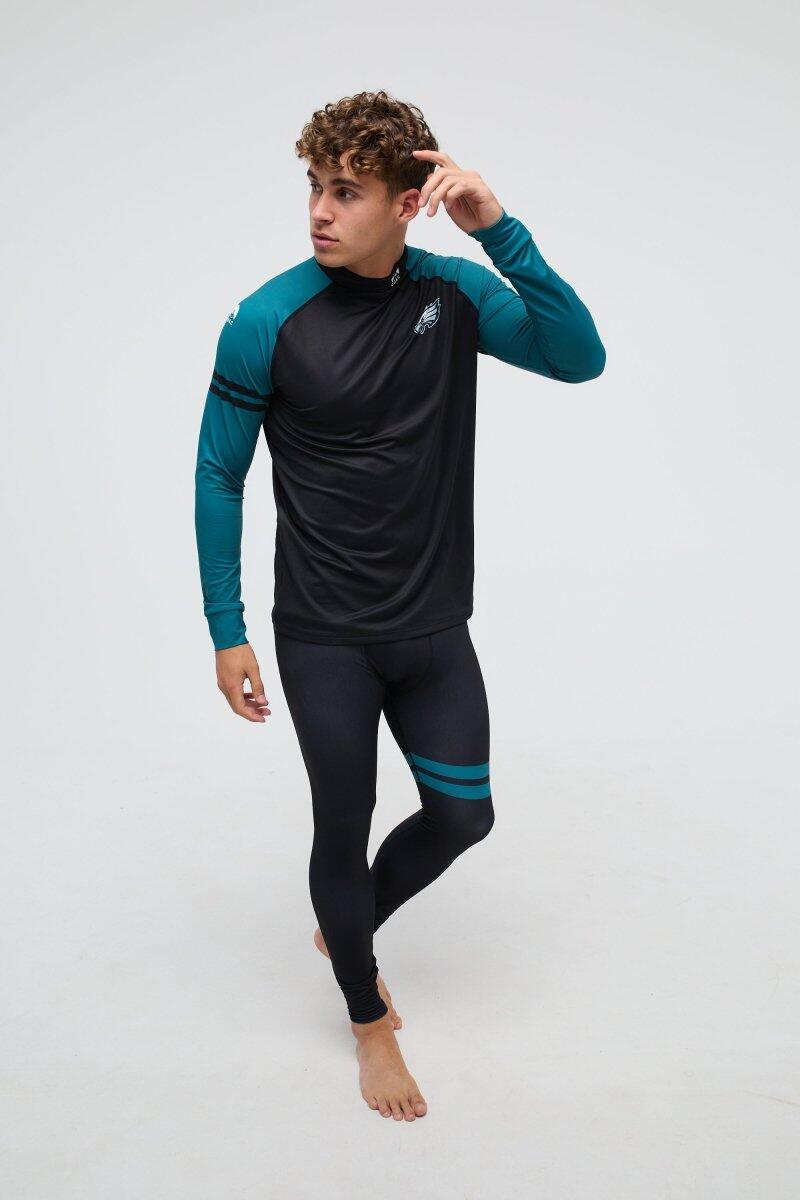 Homme Ski Sous-vêtement Bas Thermique NFL Philadelphia Eagles 4/5