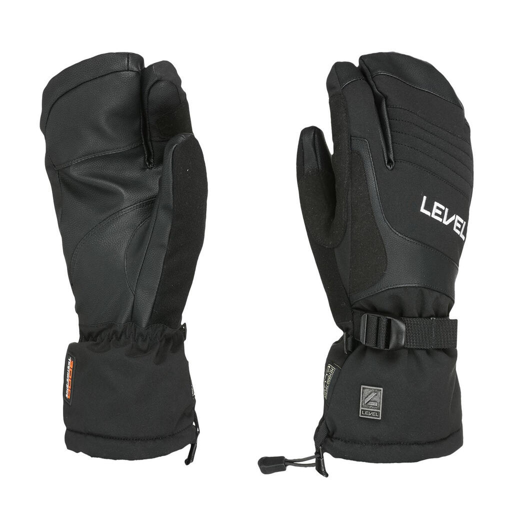 Level Patrol Trigger Black Men's Ski / Snow Gloves