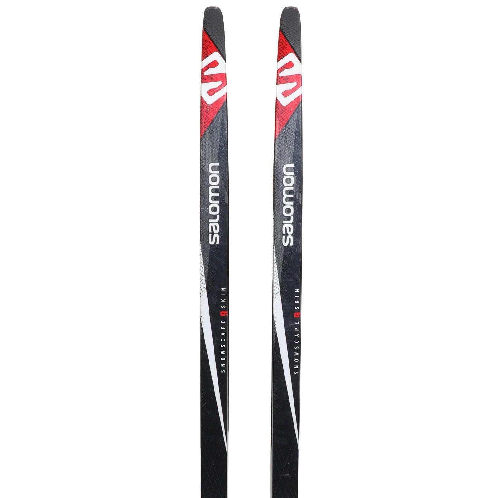 SALOMON RECONDITIONNE - Ski De Fond Salomon Snowscape 9 Skin + Fixation Sns