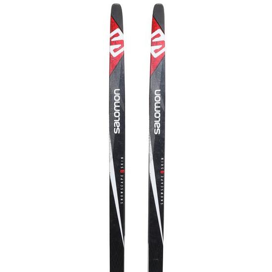 RECONDITIONNE - Ski De Fond Salomon Snowscape 9 Skin + Fixation Sns