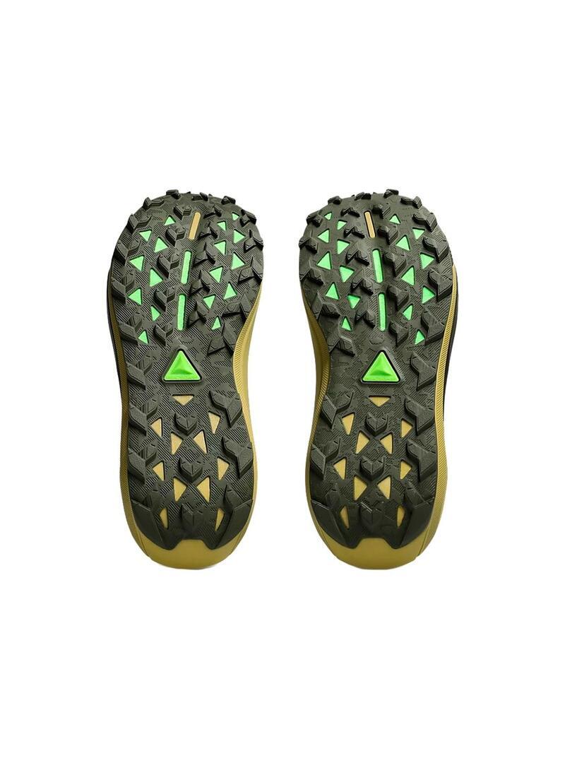 Course à pied et trail pour homme Asics Gel-trabuco 13 Vert. 7/7