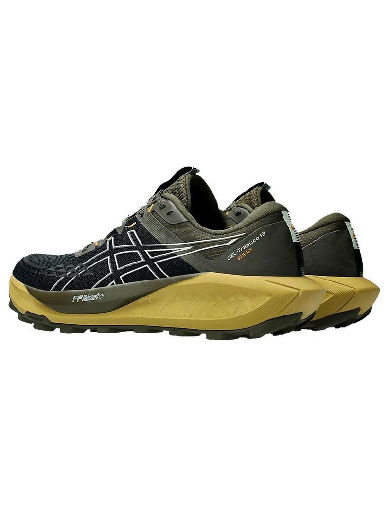 Course à pied et trail pour homme Asics Gel-trabuco 13 Vert. 5/7