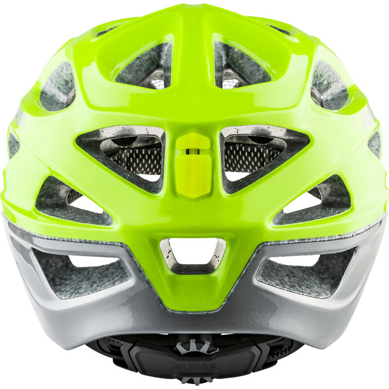 Casca de ciclism Olympic Sportswear 52-57 cm fluorescent lucios
