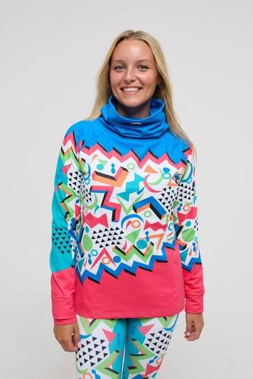 Femme Ski Sous-vêtement Col Montant Nuts Cracker