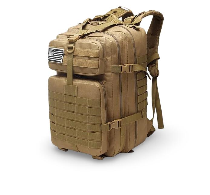 Mochila Táctica Militar Inuitz 56L – Resistente, Ajustable y Multifuncional 1/4