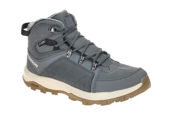 Salomon Outchill Thinsulate Stiefel grau blau Waterproof 473839