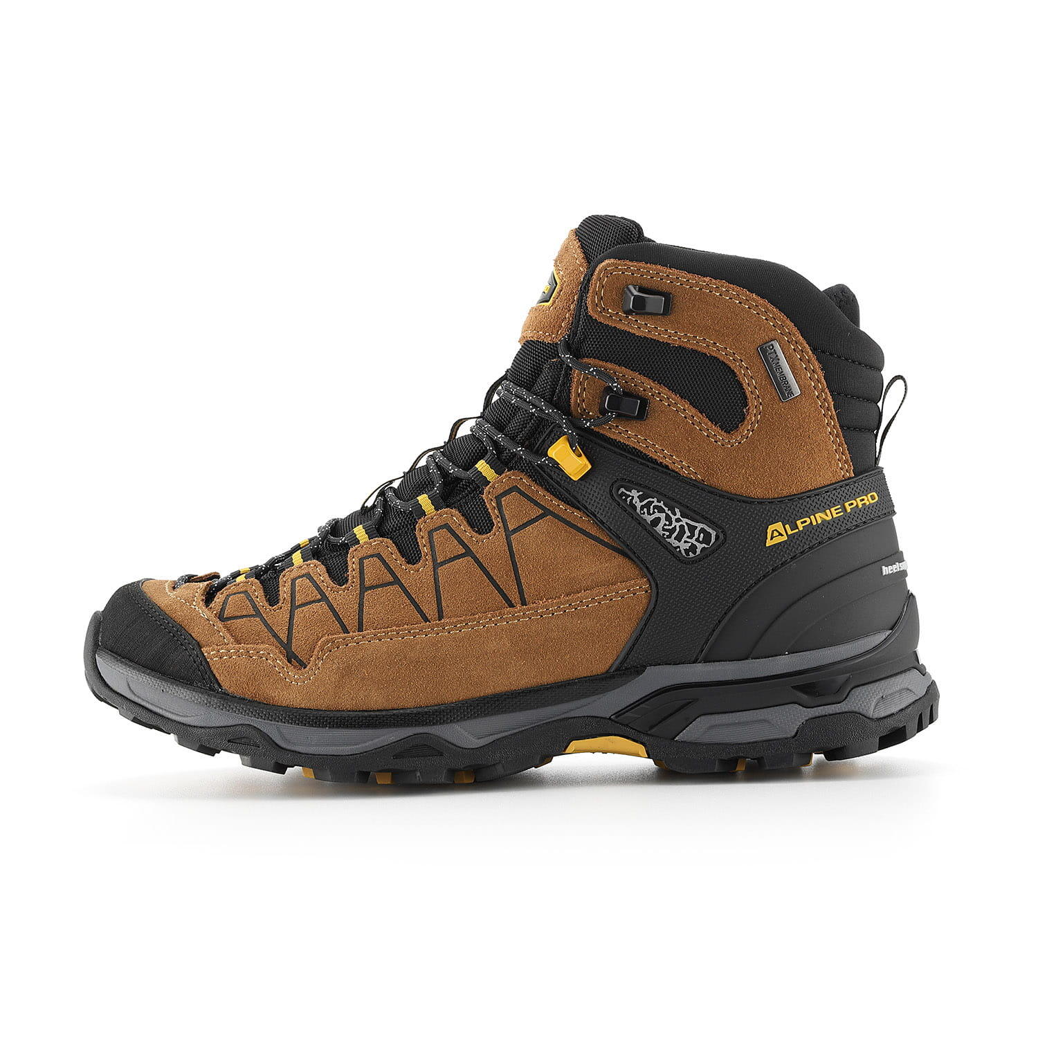 Buty turystyczne skórzane unisex Alpine Pro Vete 2/6