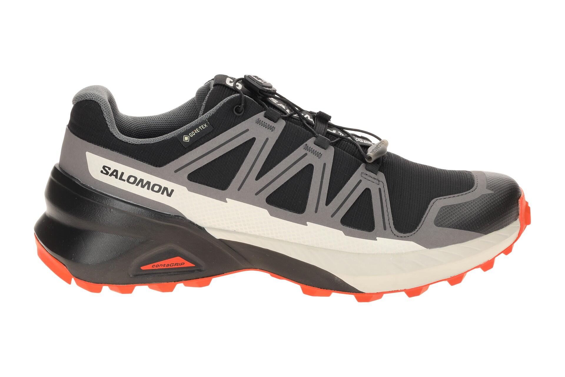 Salomon Speedcross Schuhe schwarz rot GORE-TEX 478528 2/7