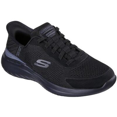 Turnschuhe Skechers Bounder 2.0-silco, Schwarz, Herren