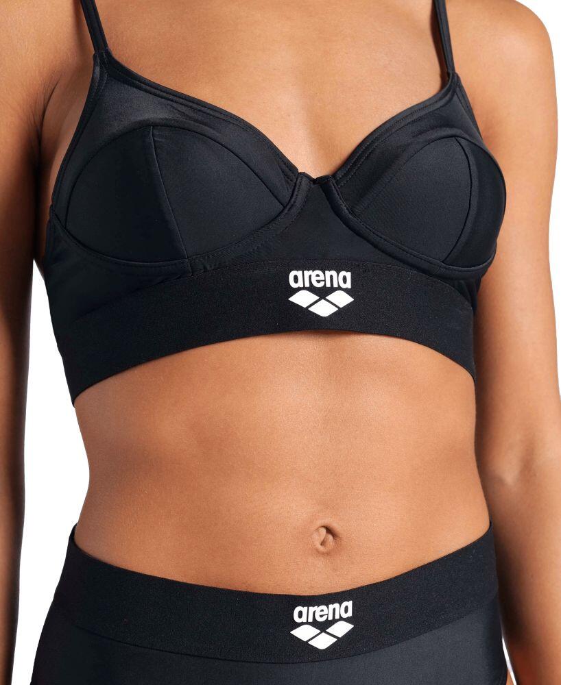 Strój kąpielowy damski dwuczęściowy kostium basen bikini Arena Logo Tape 3/7