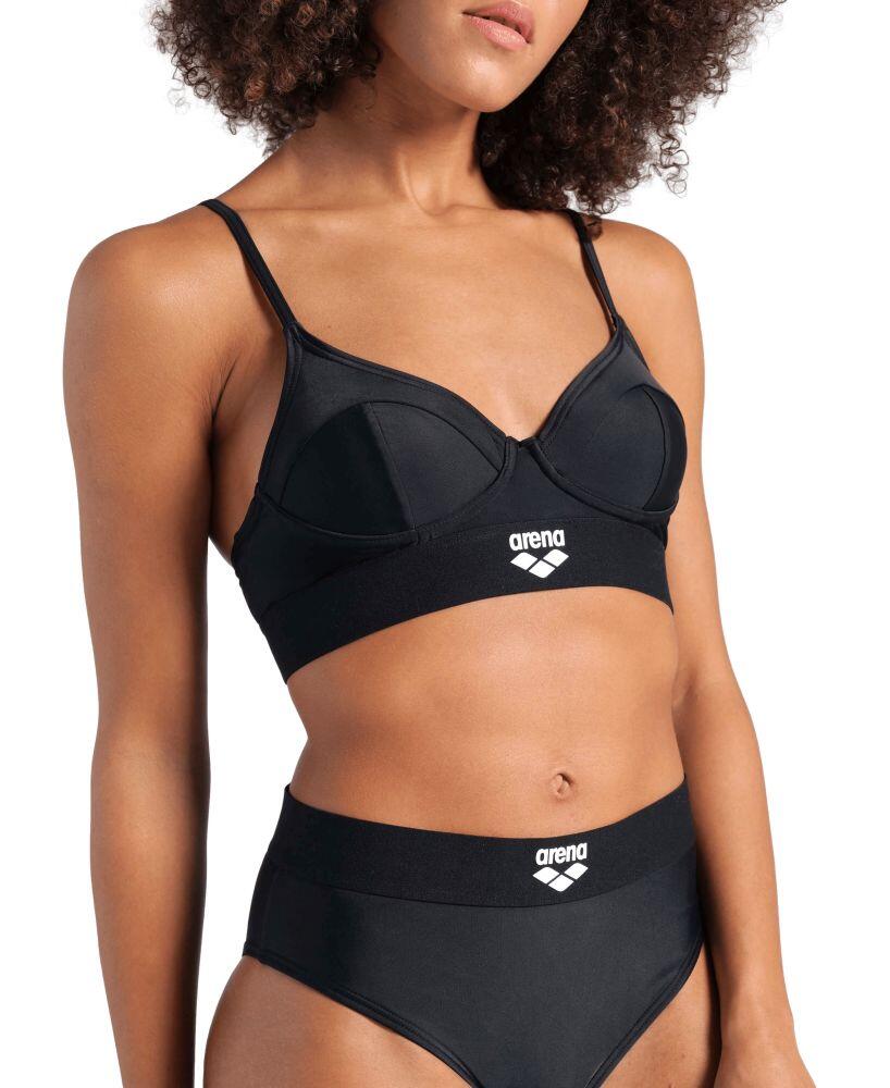 Strój kąpielowy damski dwuczęściowy kostium basen bikini Arena Logo Tape 5/7