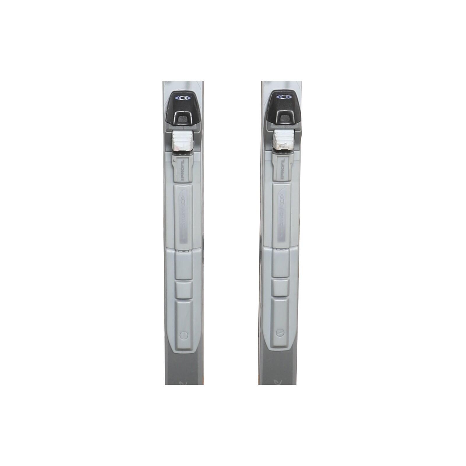 RECONDITIONNE - Ski De Fond Salomon Snowscape 8 + Fixation Sns Profil 3/4