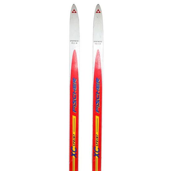 RECONDITIONNE - Ski De Fond Junior Fischer Xc Sprint + Fixation Sns