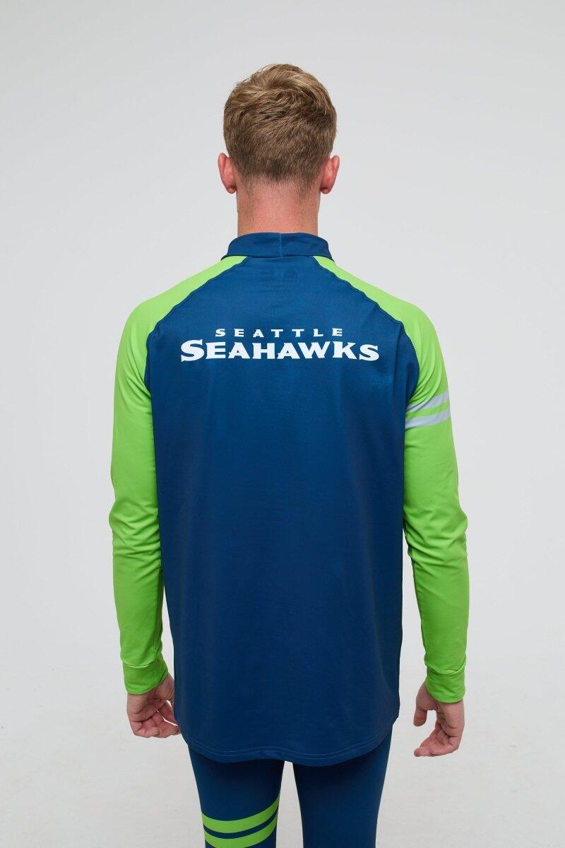 Heren Ski Functioneel Shirt Thermisch NFL Seattle Seahawks 2/4