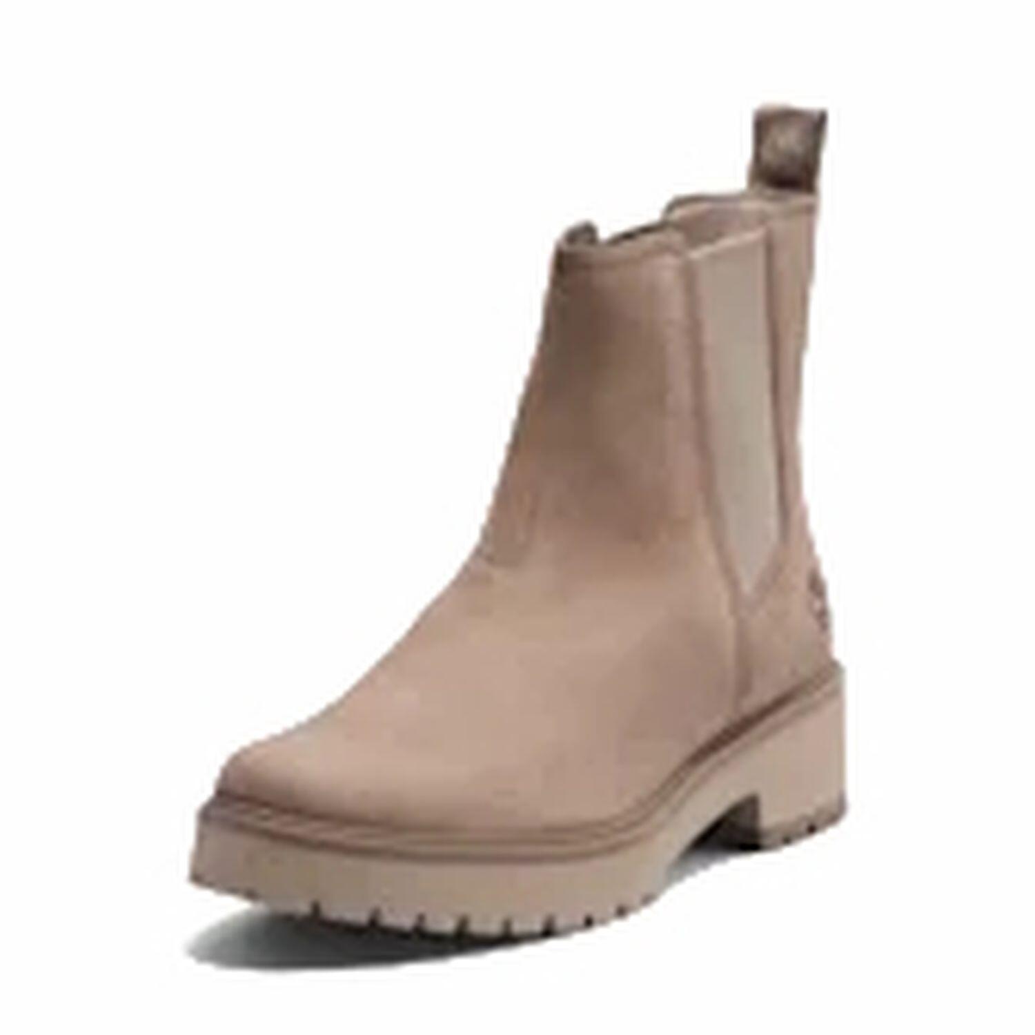 Timberland Carnaby Cool Mid Chelsea Boot Taupe Grau 39 6/7
