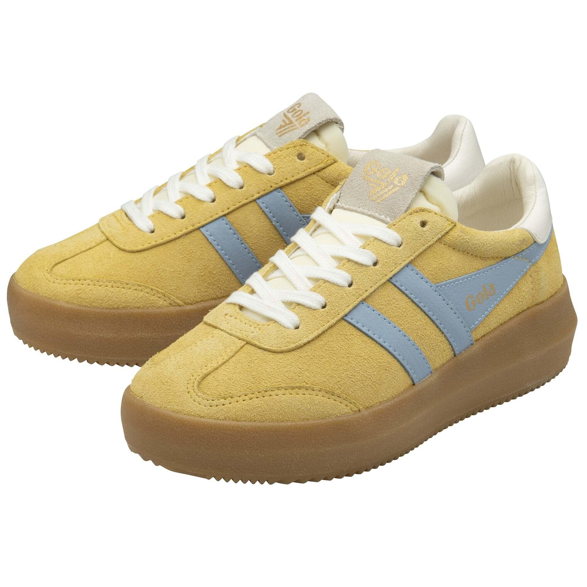 Baskets à lacet en daim femme Gola Athena 3/3