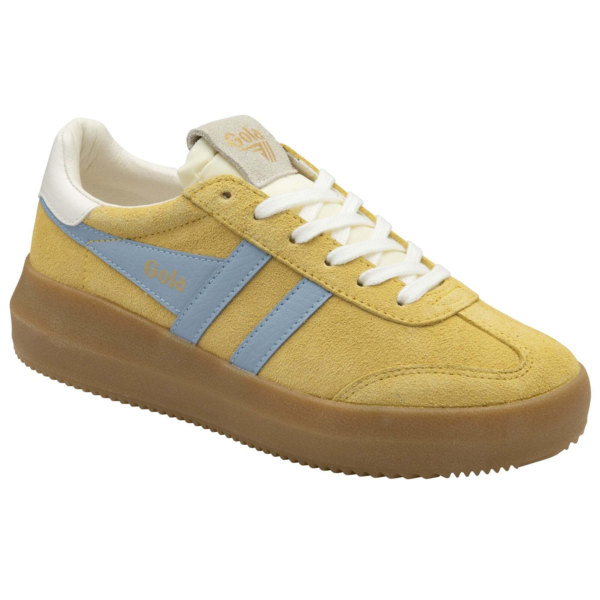 Baskets à lacet en daim femme Gola Athena 2/3