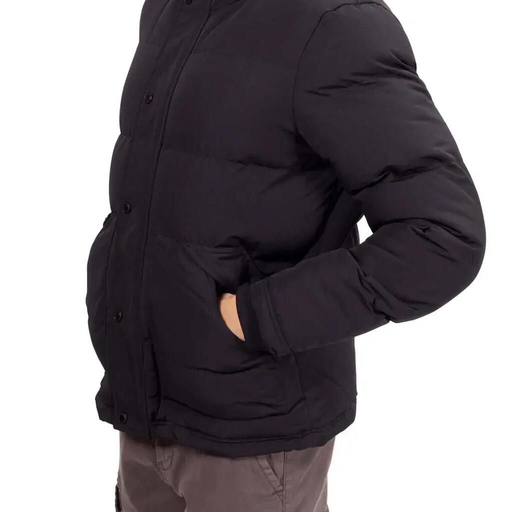 Men's padded jacket with logo