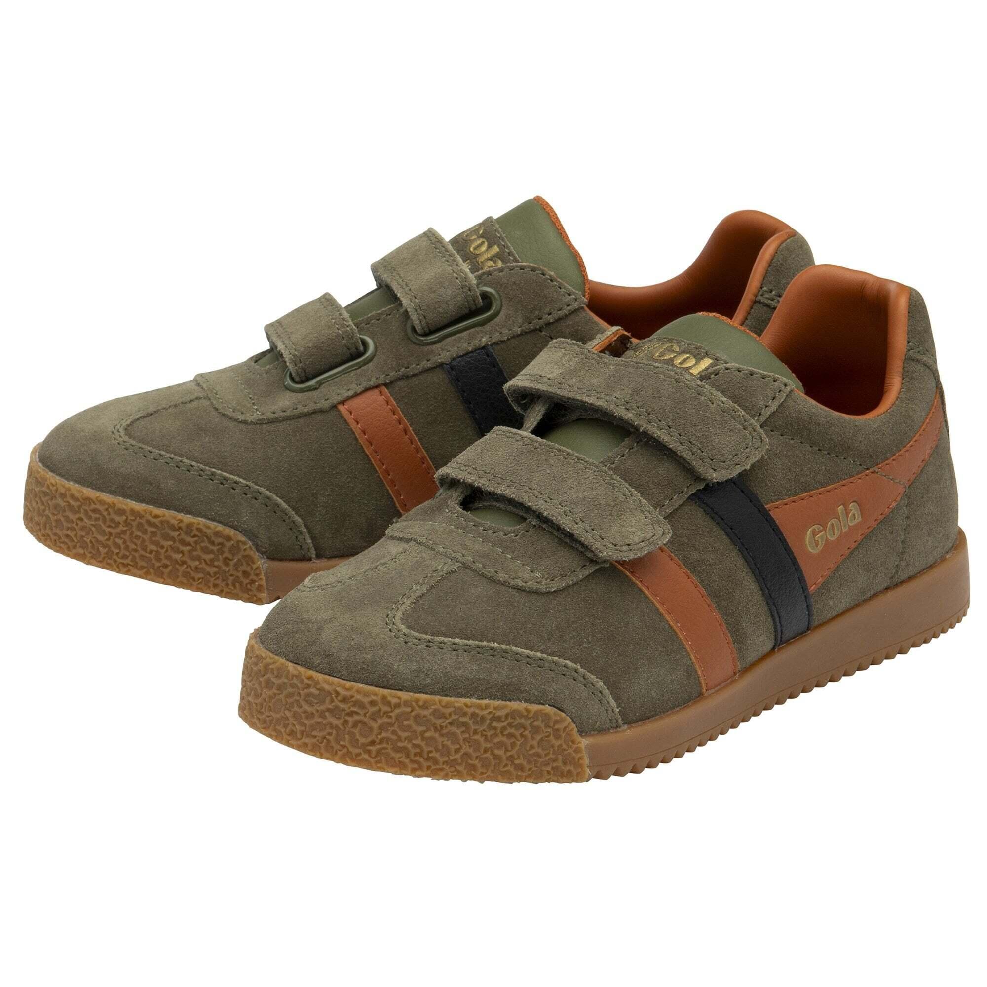 Baskets à scratch enfant Gola Harrier Strap Trainer 3/6