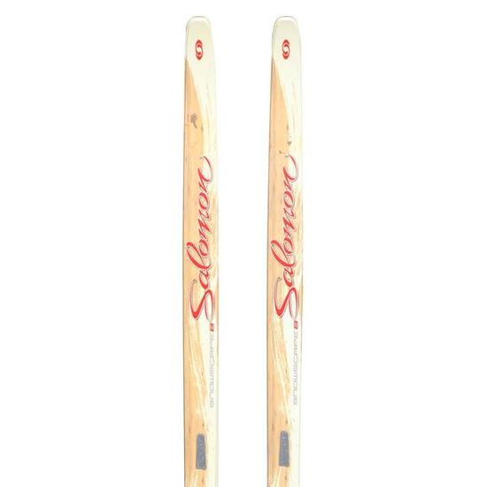 RECONDITIONNE - Ski De Fond Salomon Snowscape 8 Siam + Fixation Sns