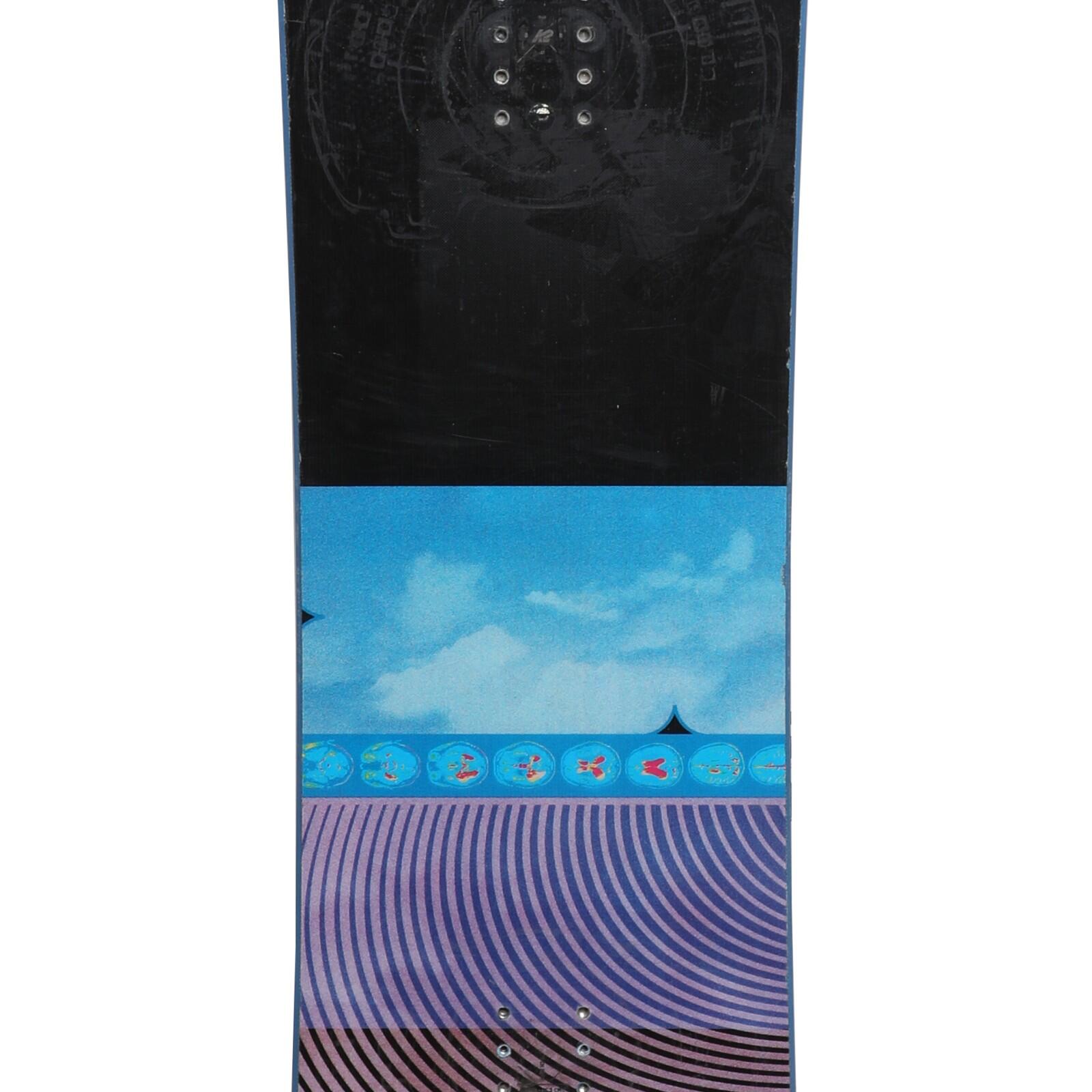 RECONDITIONNE - Snowboard K2 Broadcast + Fixations Coque 3/4