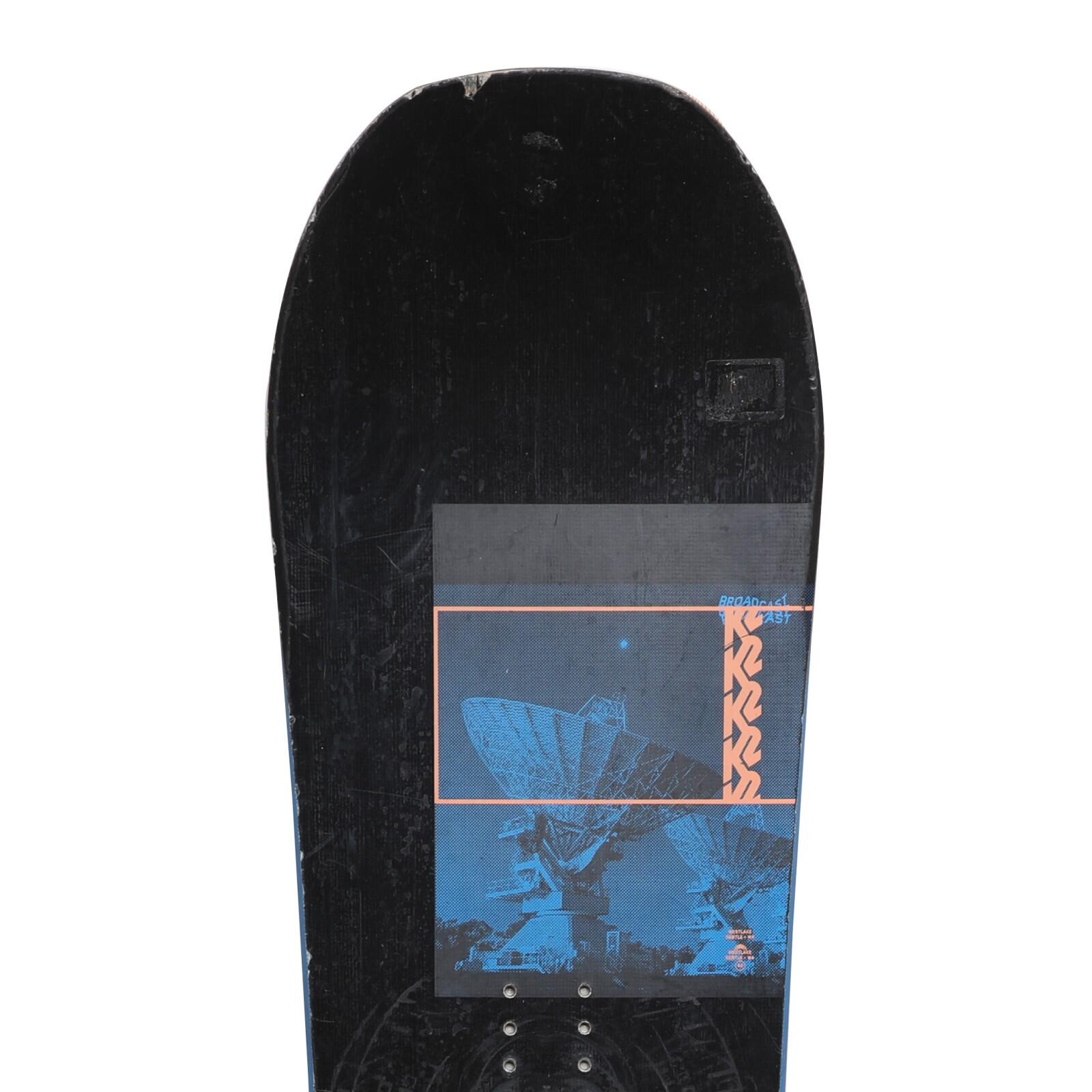RECONDITIONNE - Snowboard K2 Broadcast + Fixations Coque 2/4