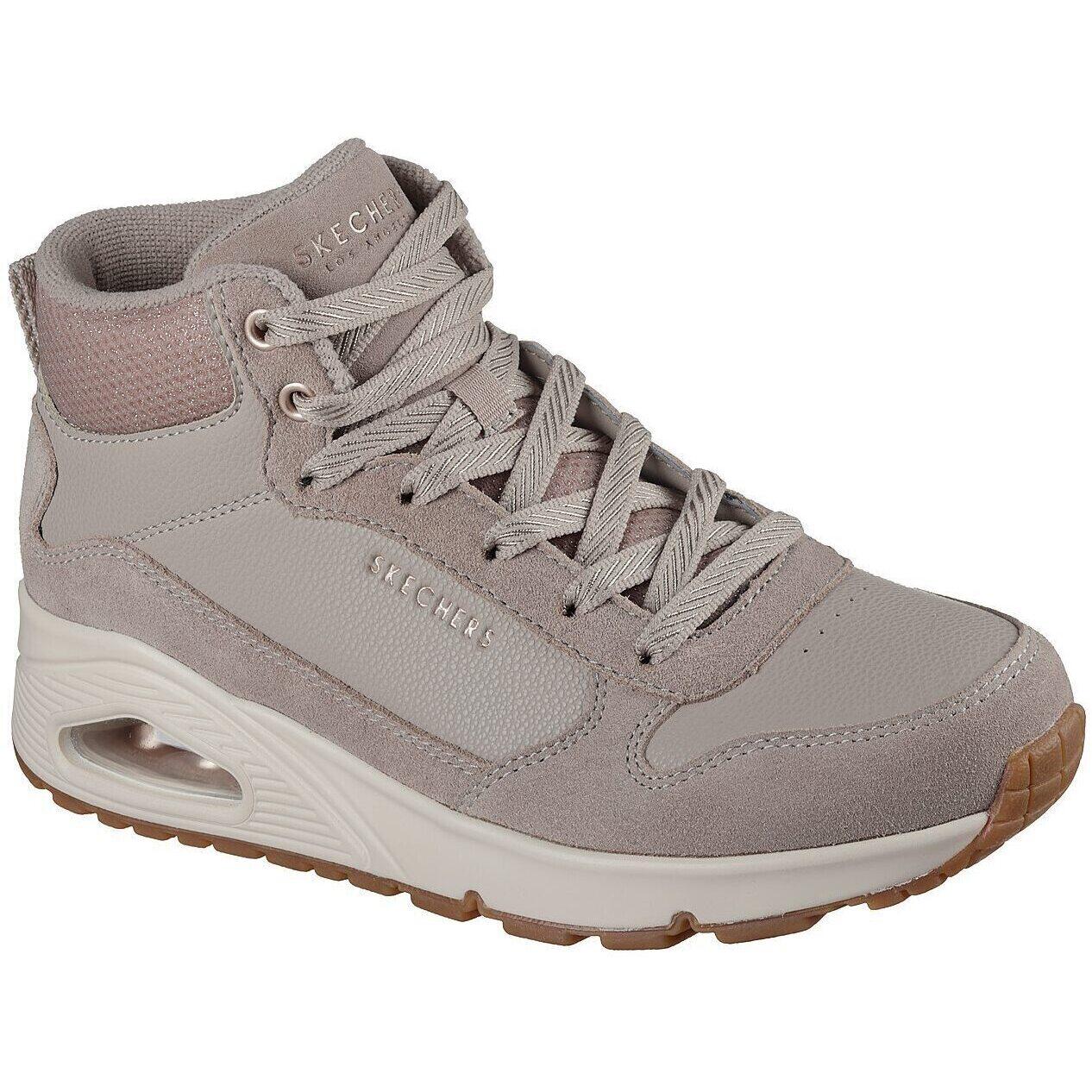 Skechers - Bottes Skechers Uno - Stacre Shine, Beige, Unisexe - Chaussures De Sport - Beige - Decathlon