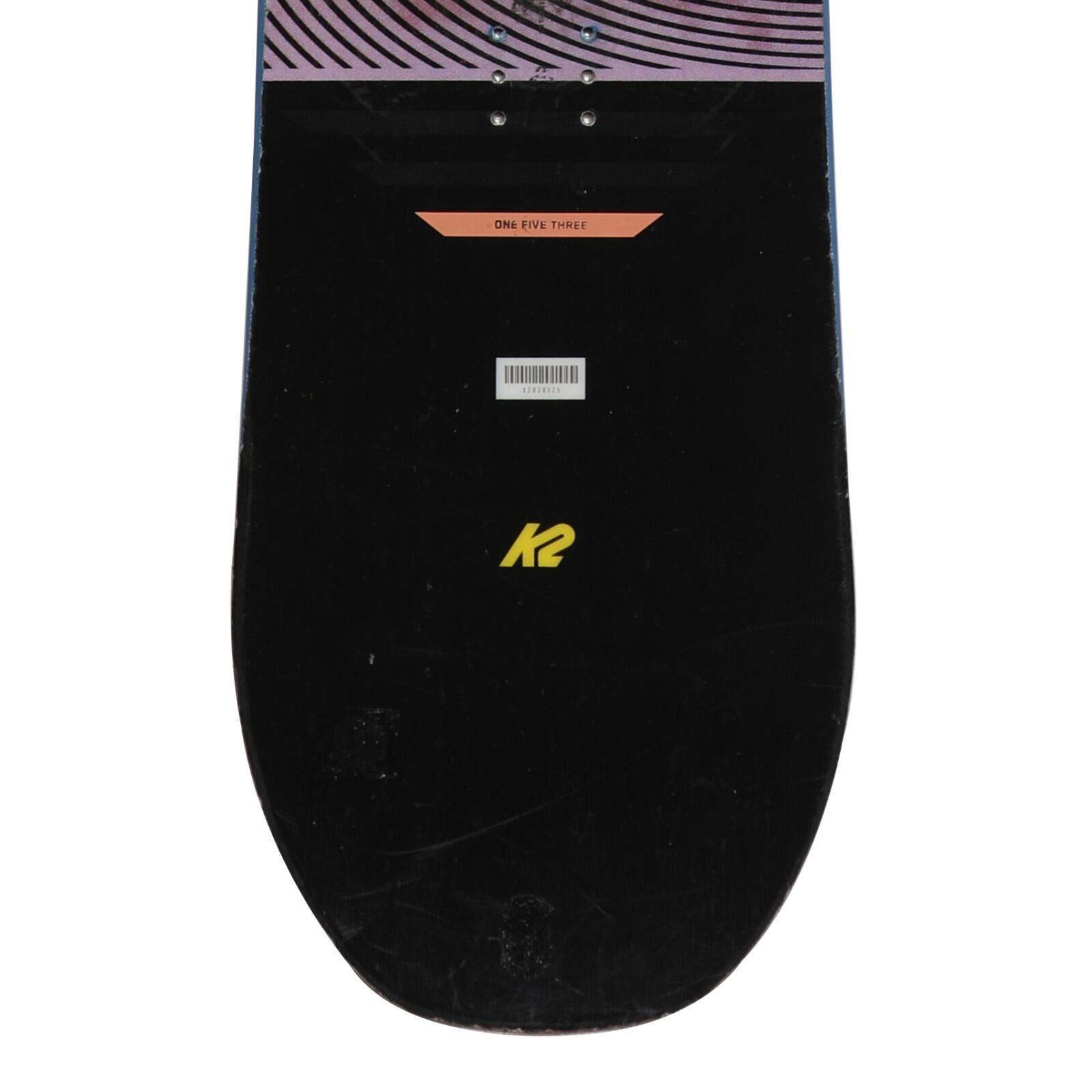 RECONDITIONNE - Snowboard K2 Broadcast + Fixations Coque 4/4