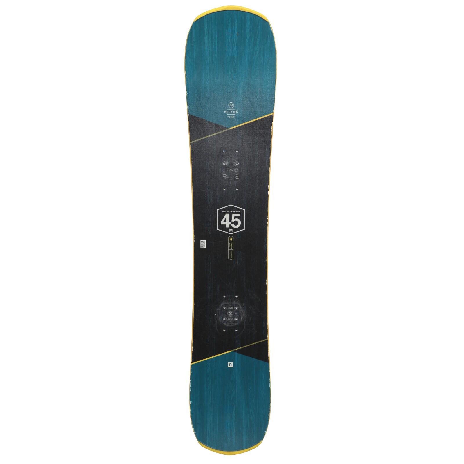 RECONDITIONNE - Snowboard Nidecker Rhythm Series + Fixations Coque 5/5