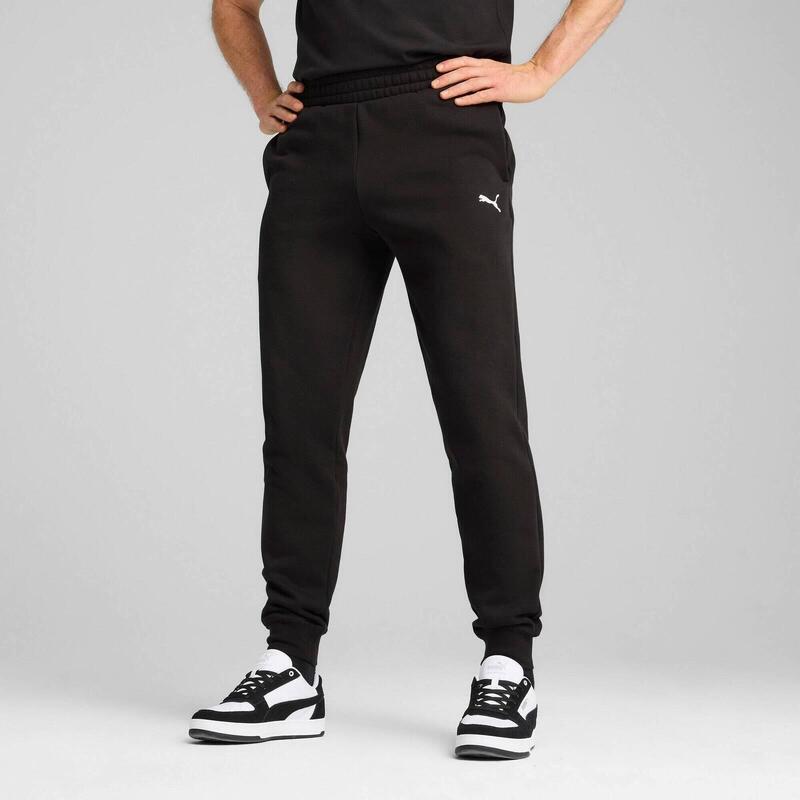 Pantaloni barbati Puma Ess Sweatpants Fl Cl, Negru
