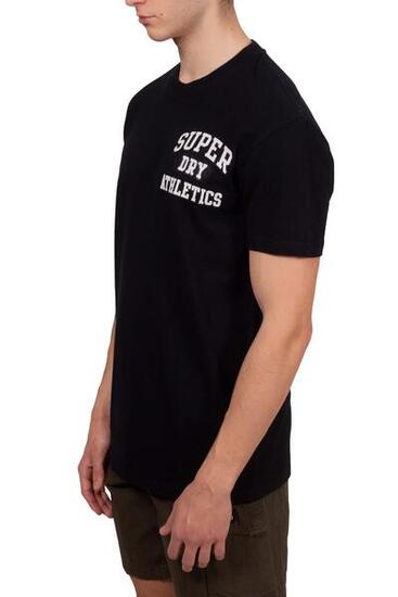 T-shirt - sportswear - Homme - Brodé - Noir