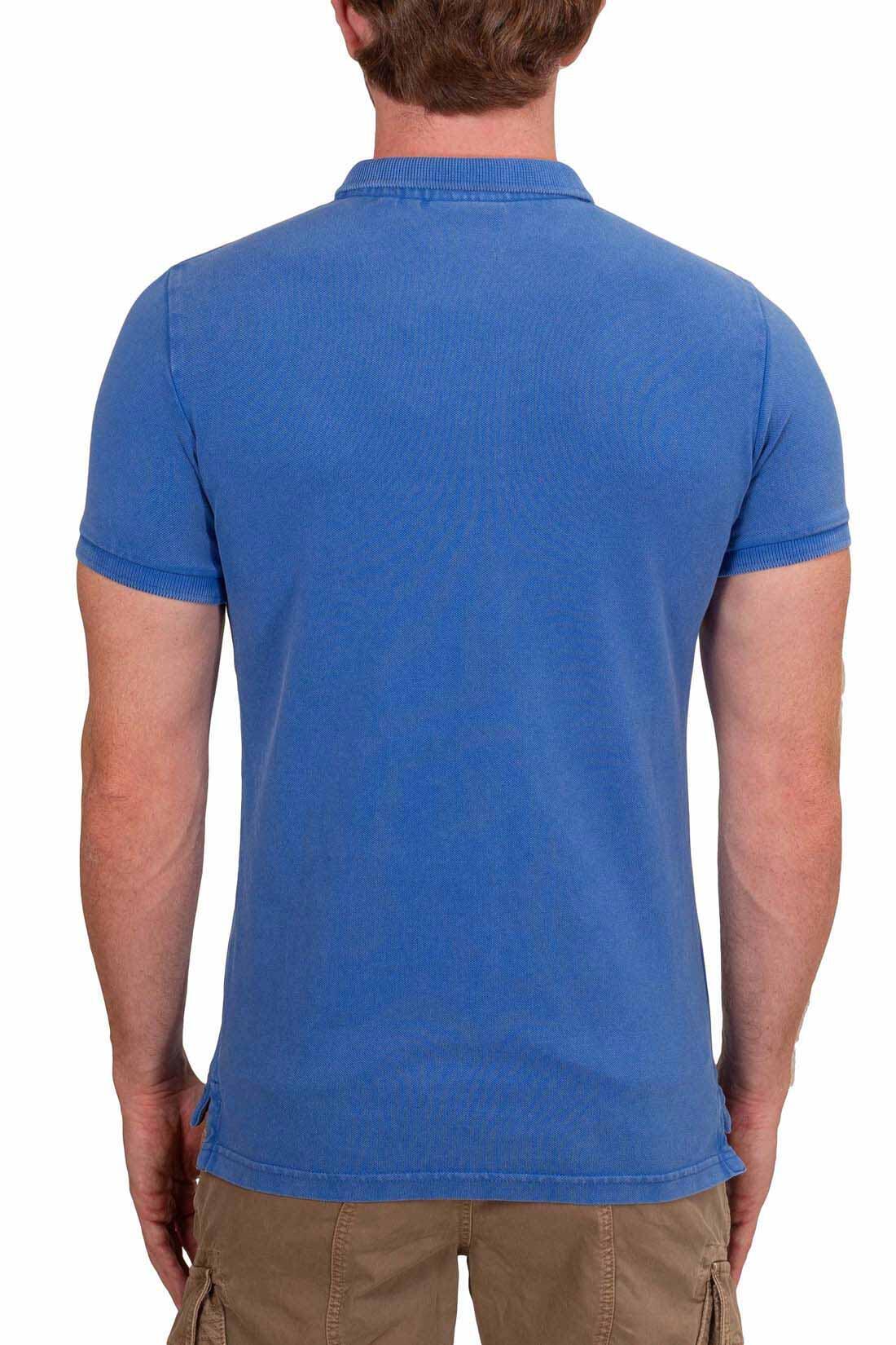 Polo uomo slimricamo logo 3/4