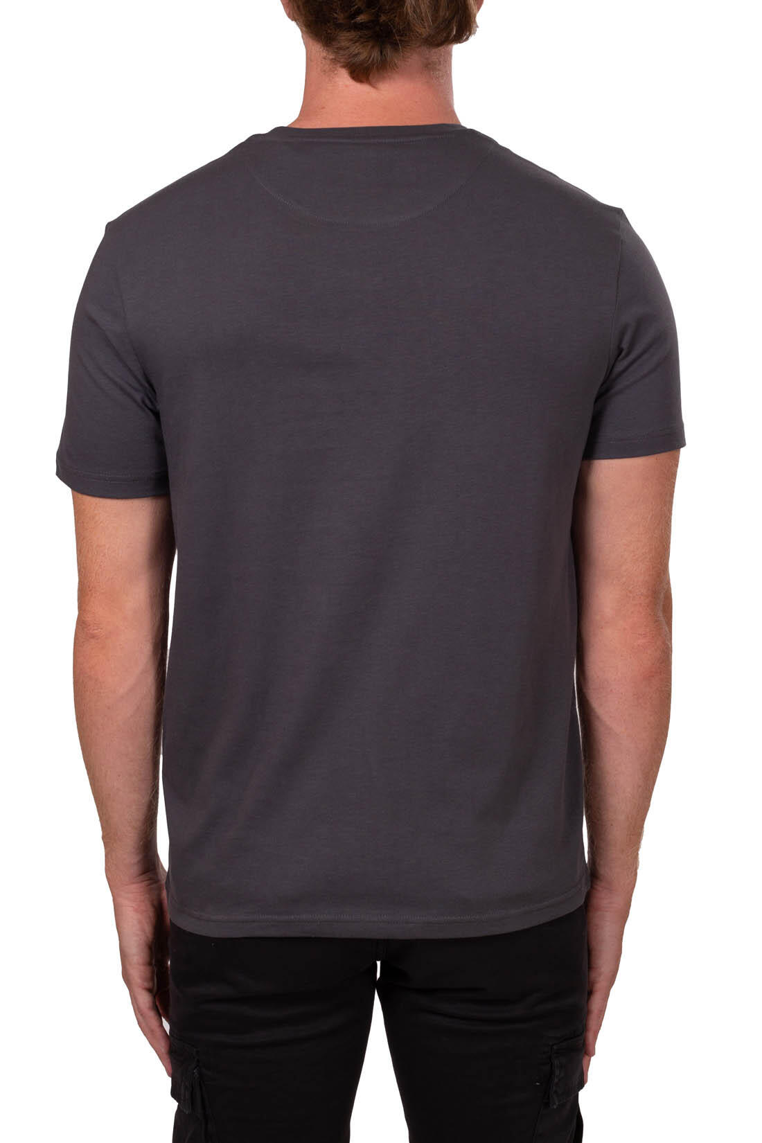 T-shirt uomo essenziale a tinta unita 3/5