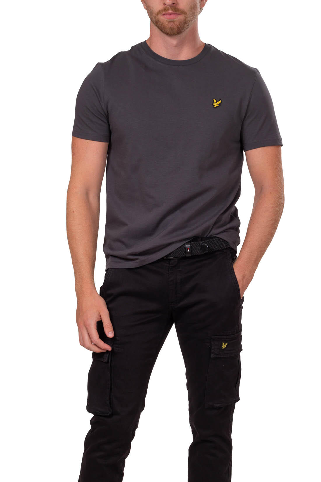 T-shirt uomo essenziale a tinta unita 1/5