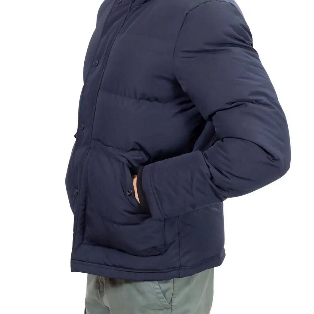 Men's padded jacket with logo