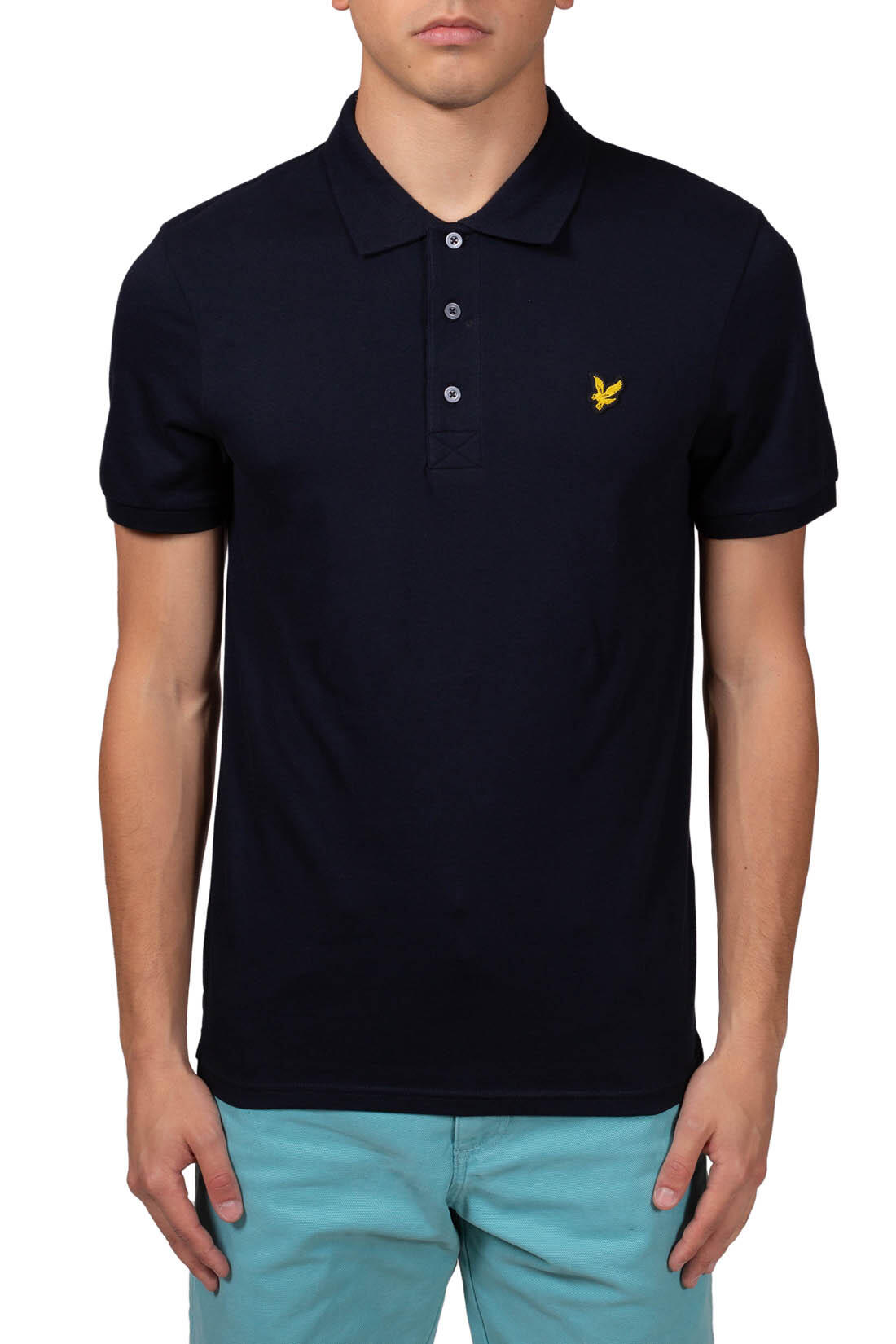 Polo uomo basic a tinta unita 2/5