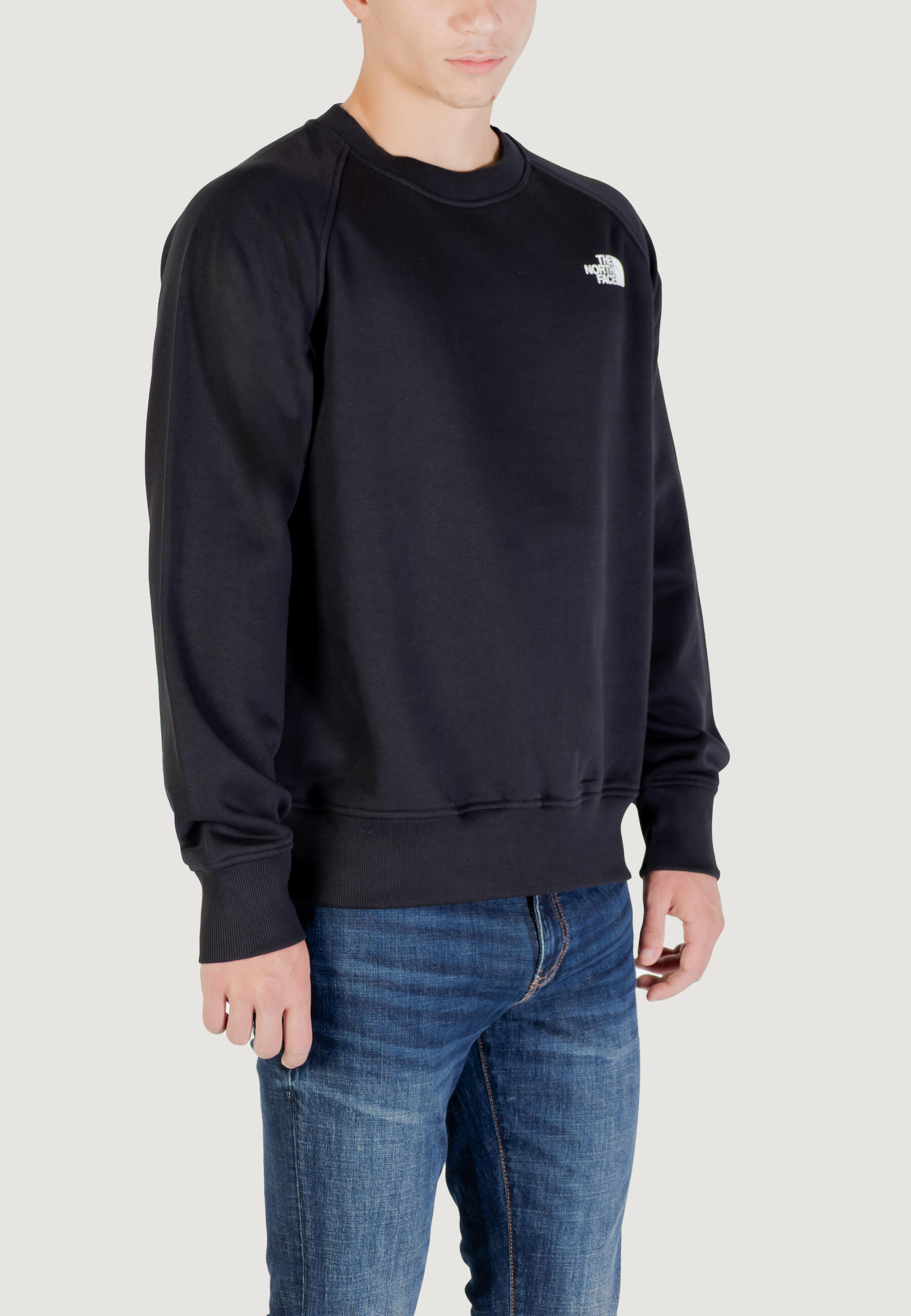MEN'S Sweatshirt M RAGLAN BOX NSE CREW SCHWARZ 3/7