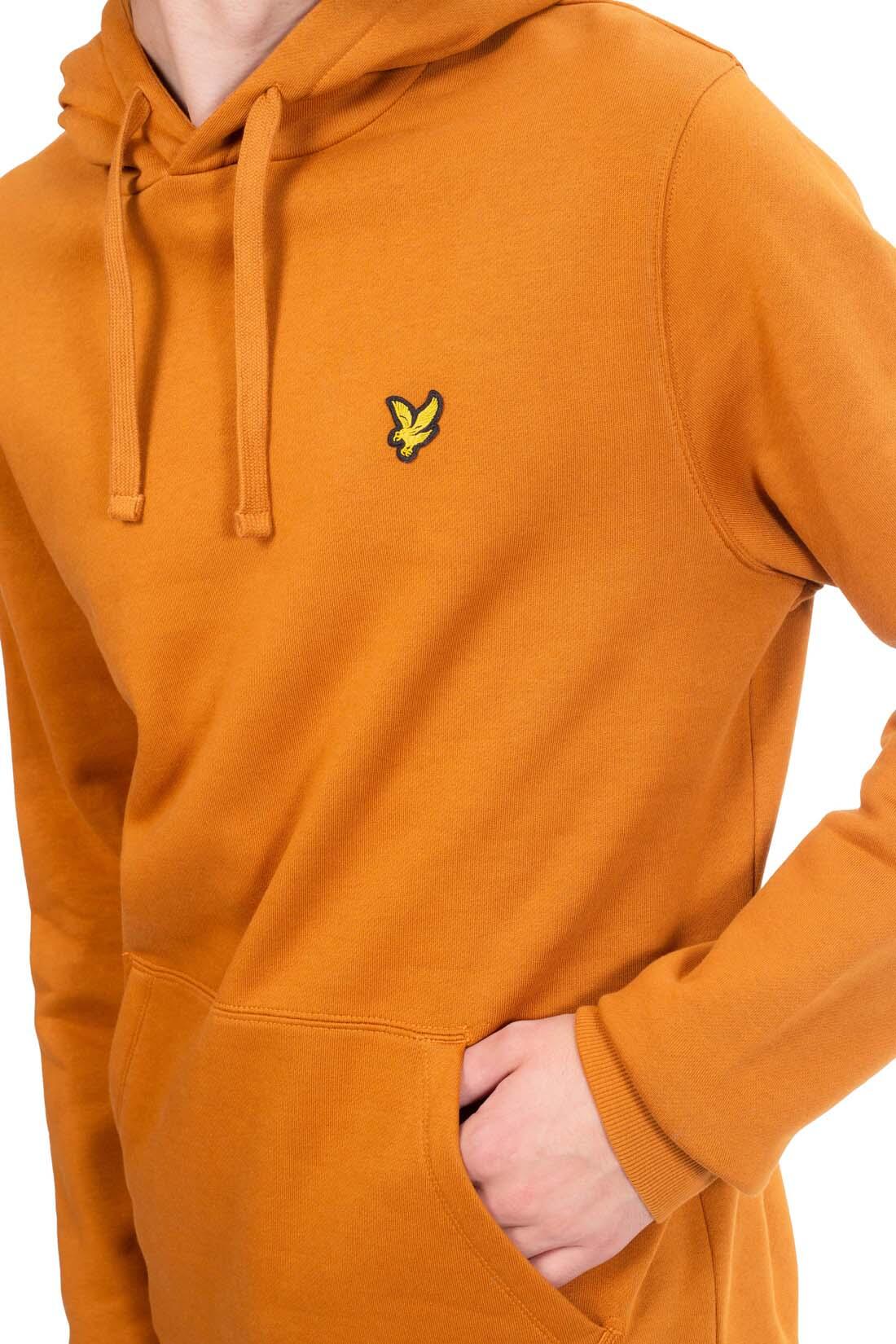Felpa uomocappuccio e logo 4/5