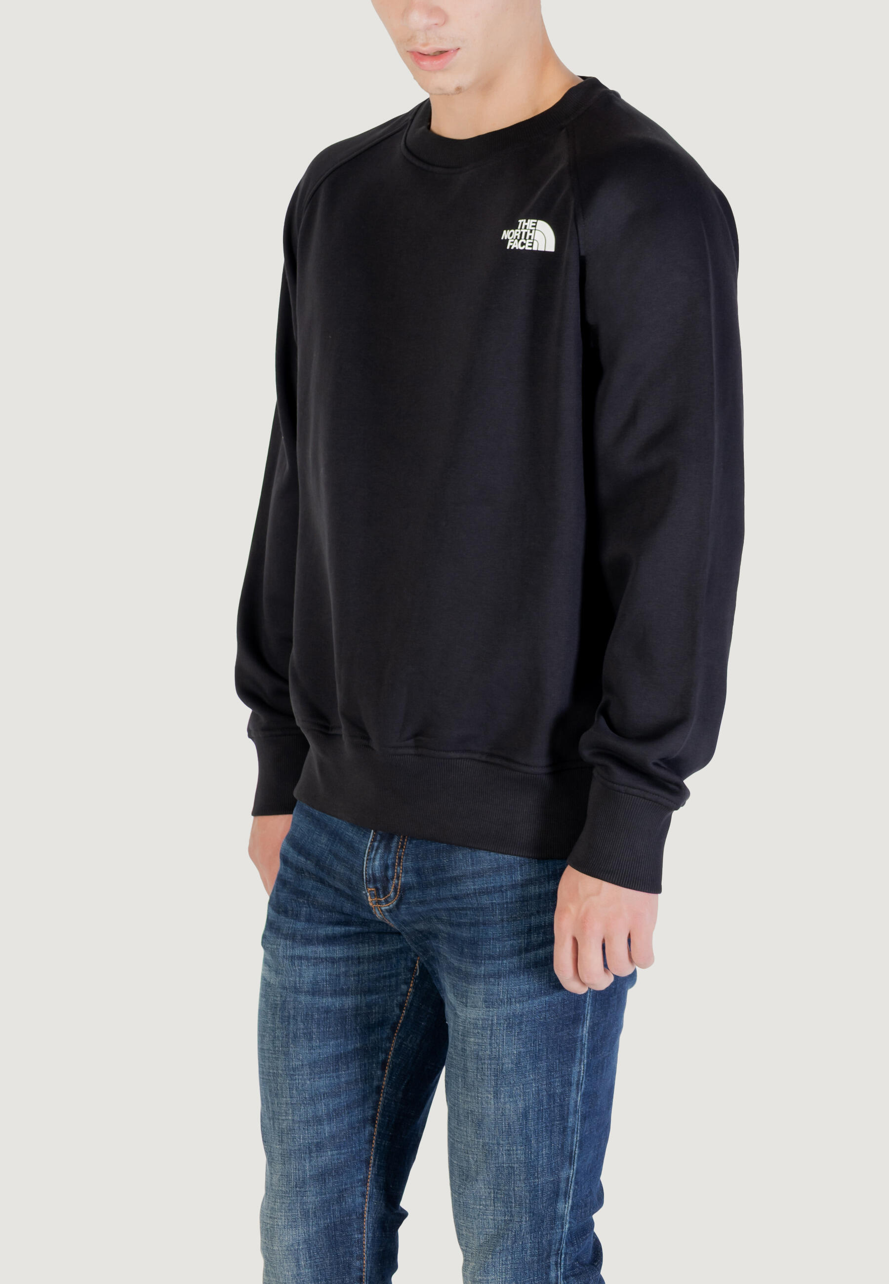 MEN'S Sweatshirt M RAGLAN BOX NSE CREW SCHWARZ 2/7