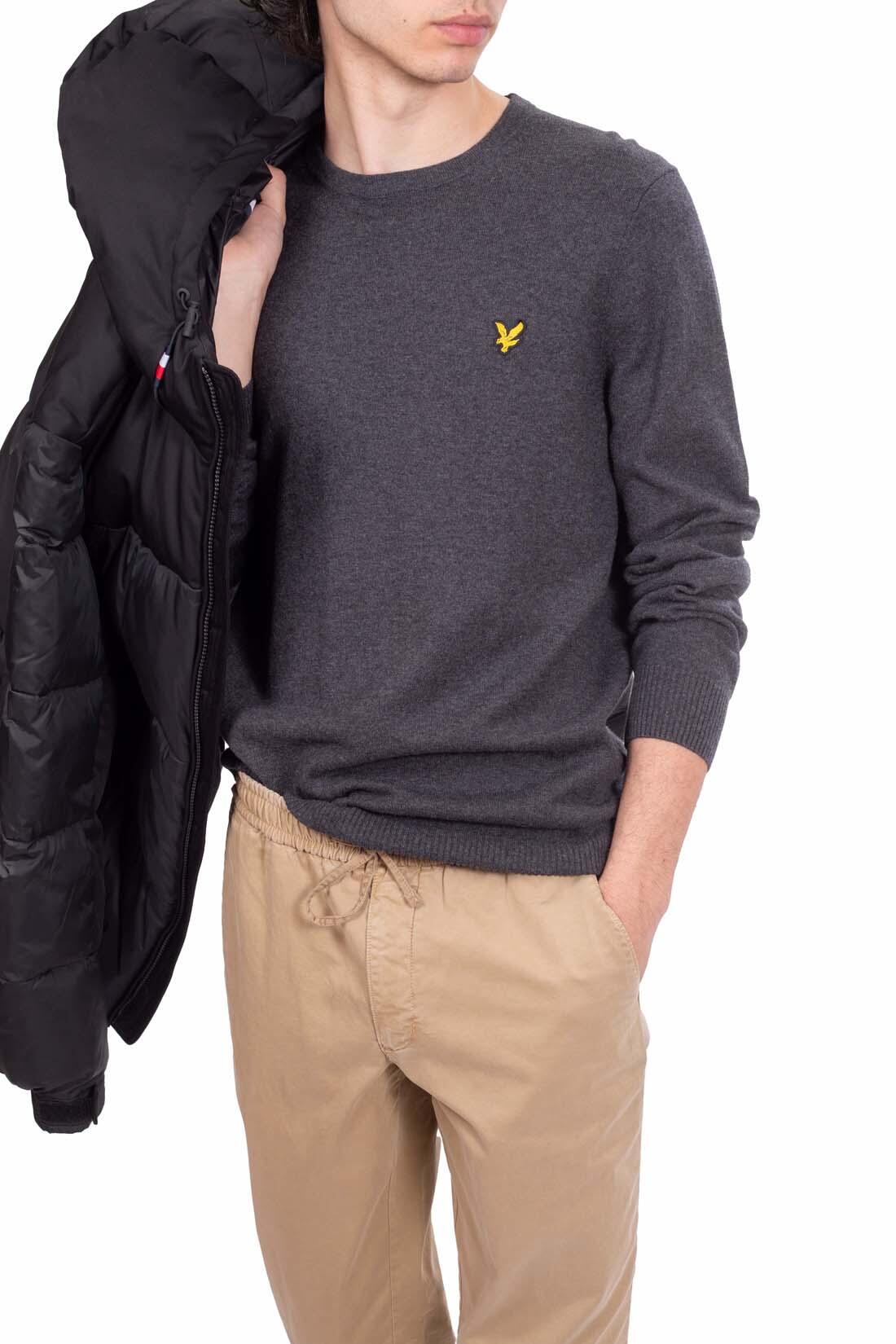 Maglia uomo essenziale in misto lana 1/5