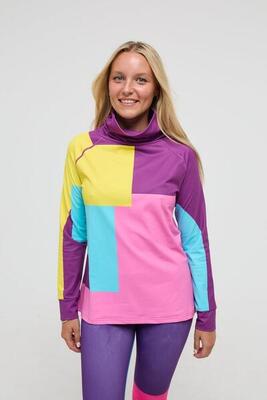 High neck baselayer top so fetch - dames
