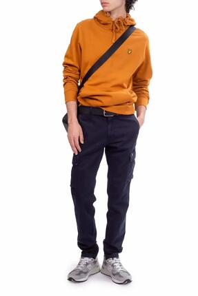 sweatshirt - sportswear - heren - logo - regular fit - walnut brown
